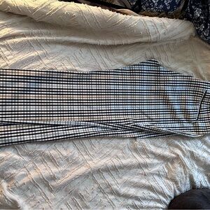 A New Day Black and White Plaid Pants